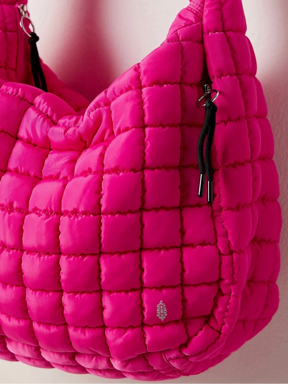FP Movement Quilted Carryall Bag~ Fuschia Flirt - Picture 2 of 2